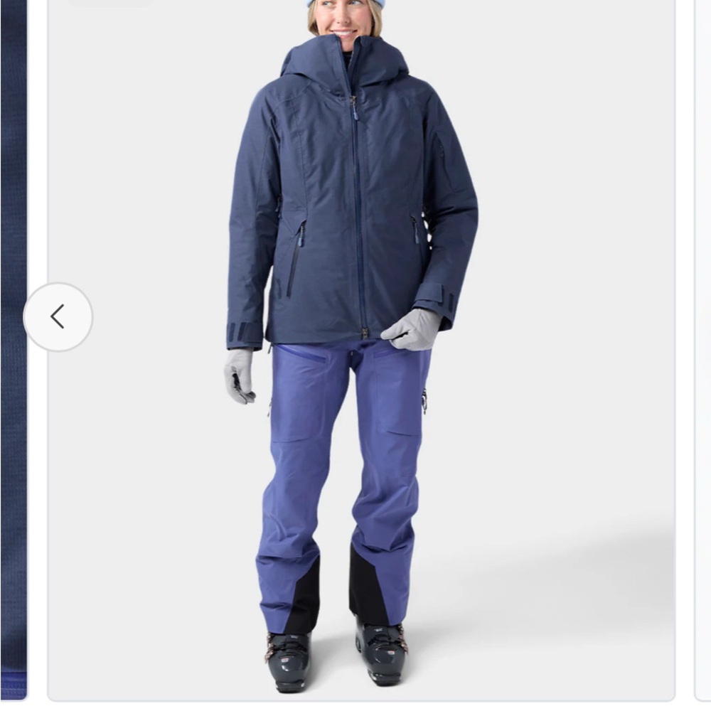 Stio Women's Dark Gray 7 shot Ski Jacket